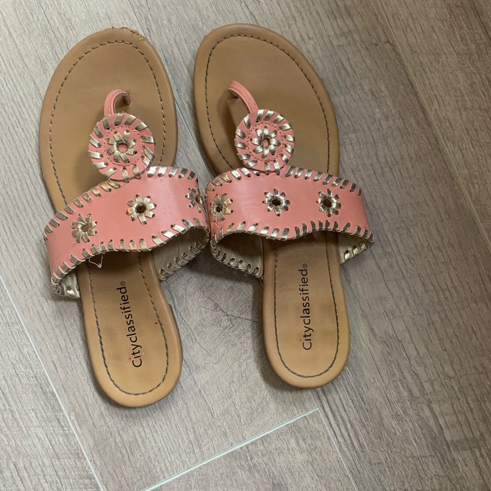 Slip on sandals